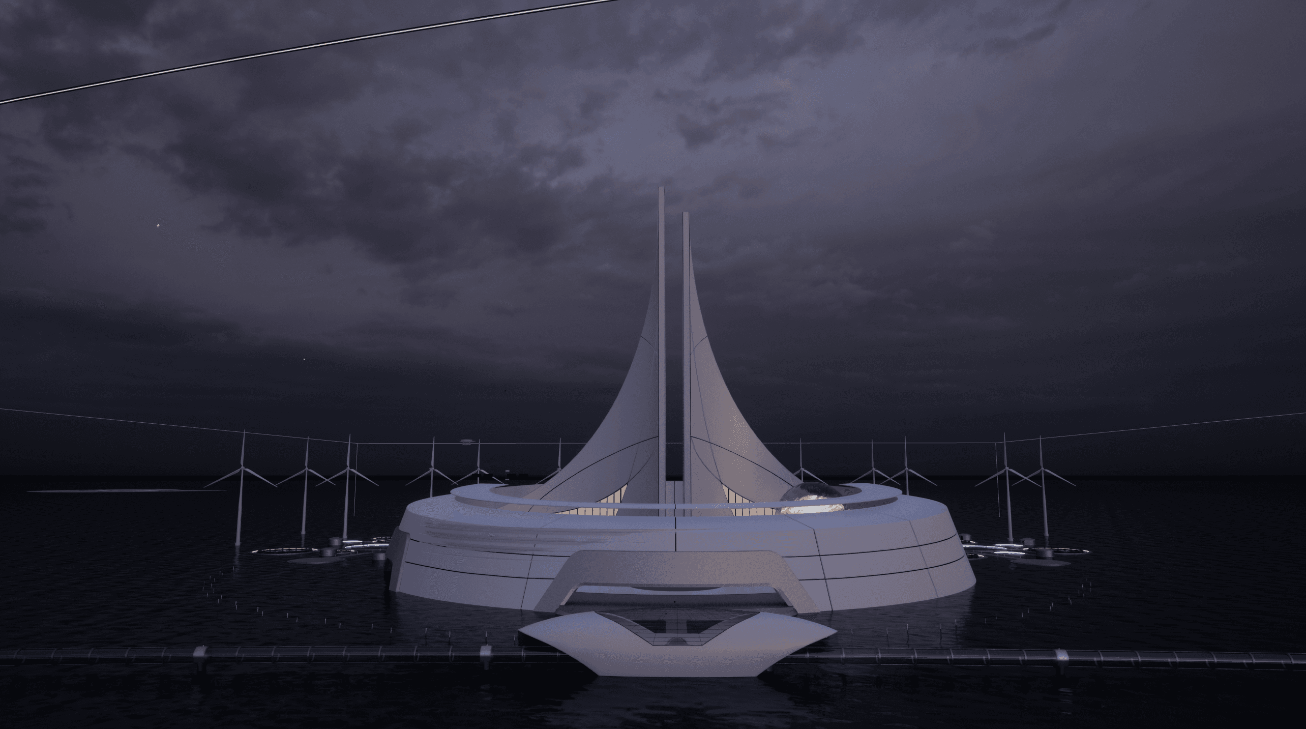 Water City with textures